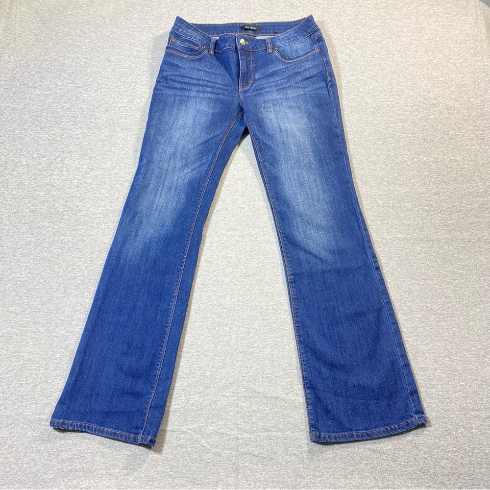 White House Black Market Blue Boot Cut Jeans